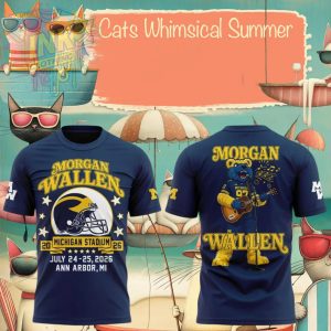 Morgan Wallen Michigan Stadium Mascot Concert Shirt