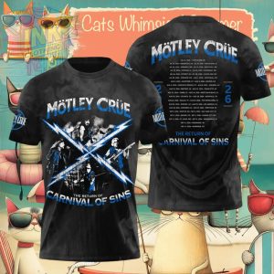 Motley Crue Carnival Of Sins Tour Concert Shirt