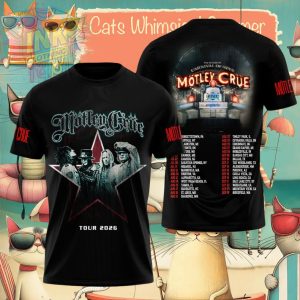 Motley Crue The Return Of Carnival Of Sins Tour 2026 Shirts