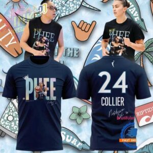 Napheesa Collier 24 Minnesota Lynx Phee Navy Blue Graphic Shirt.jfif