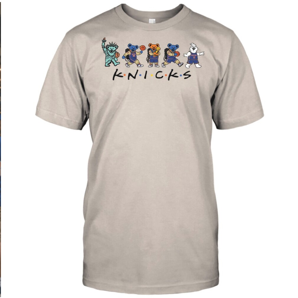 New York Basketball Dancing Bears Mascot Retro Sitcom Style Shirt New York Basketball Dancing Bears Mascot Retro Sitcom Style Shirt
