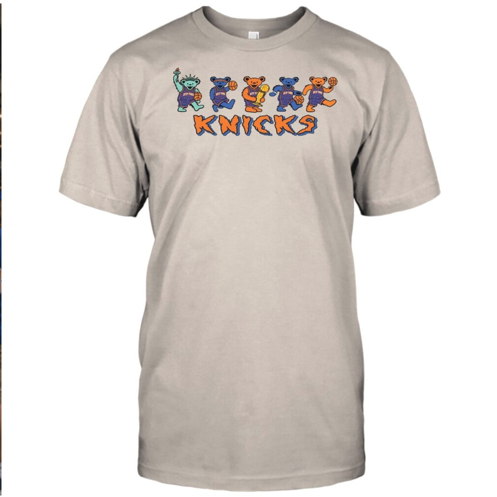 New York Basketball Dancing Bears Mascot Retro Sports Fan Shirt New York Basketball Dancing Bears Mascot Retro Sports Fan Shirt