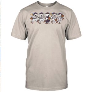 New York City Baseball Marching Bears Retro Game Day Graphic Shirt