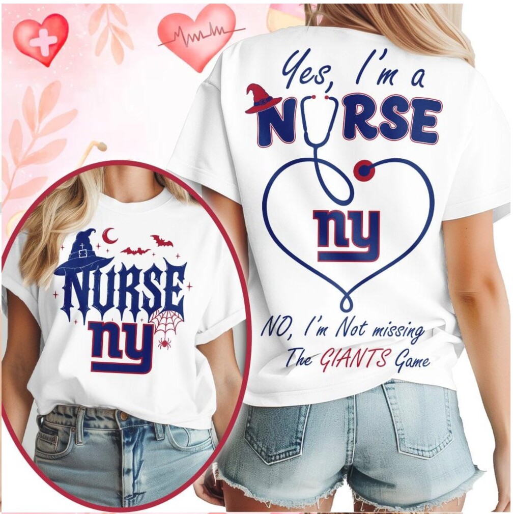 New York Giants Nurse Stethoscope Halloween Not Missing Game Shirt New York Giants Nurse Stethoscope Halloween Not Missing Game Shirt