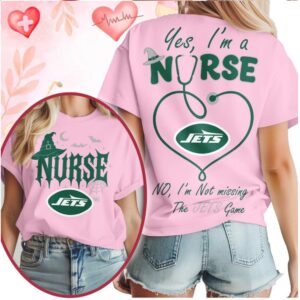 New York Jets Nurse Stethoscope Halloween Not Missing Game Shirt
