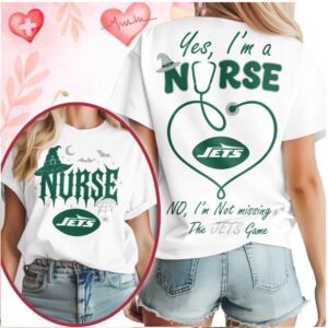 New York Jets Nurse Stethoscope Halloween Not Missing Game Shirt