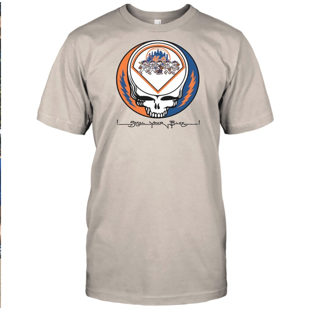 New York Mets Skeleton Steal Your Base Vintage Graphic Shirts New York Mets Skeleton Steal Your Base Vintage Graphic Shirts