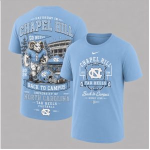 North Carolina Tar Heels Chapel Hill Football Mascot Shirt