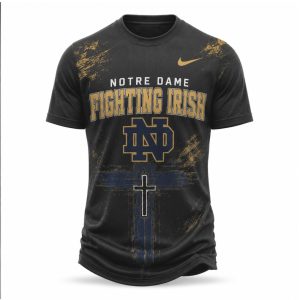 Notre Dame Fighting Irish Cross Jesus Won Go Irish Shirt