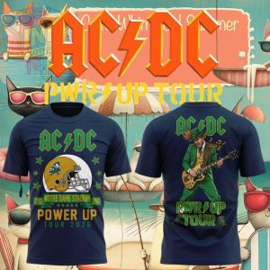 Notre Dame Fighting Irish Guitarist Tour Band Shirt