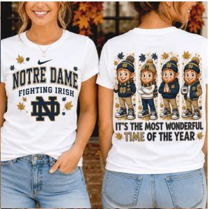 Notre Dame Fighting Irish Leprechaun Fall Game Day Shirt