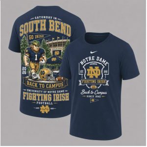 Notre Dame Fighting Irish Leprechaun Saturday In South Bend Shirt