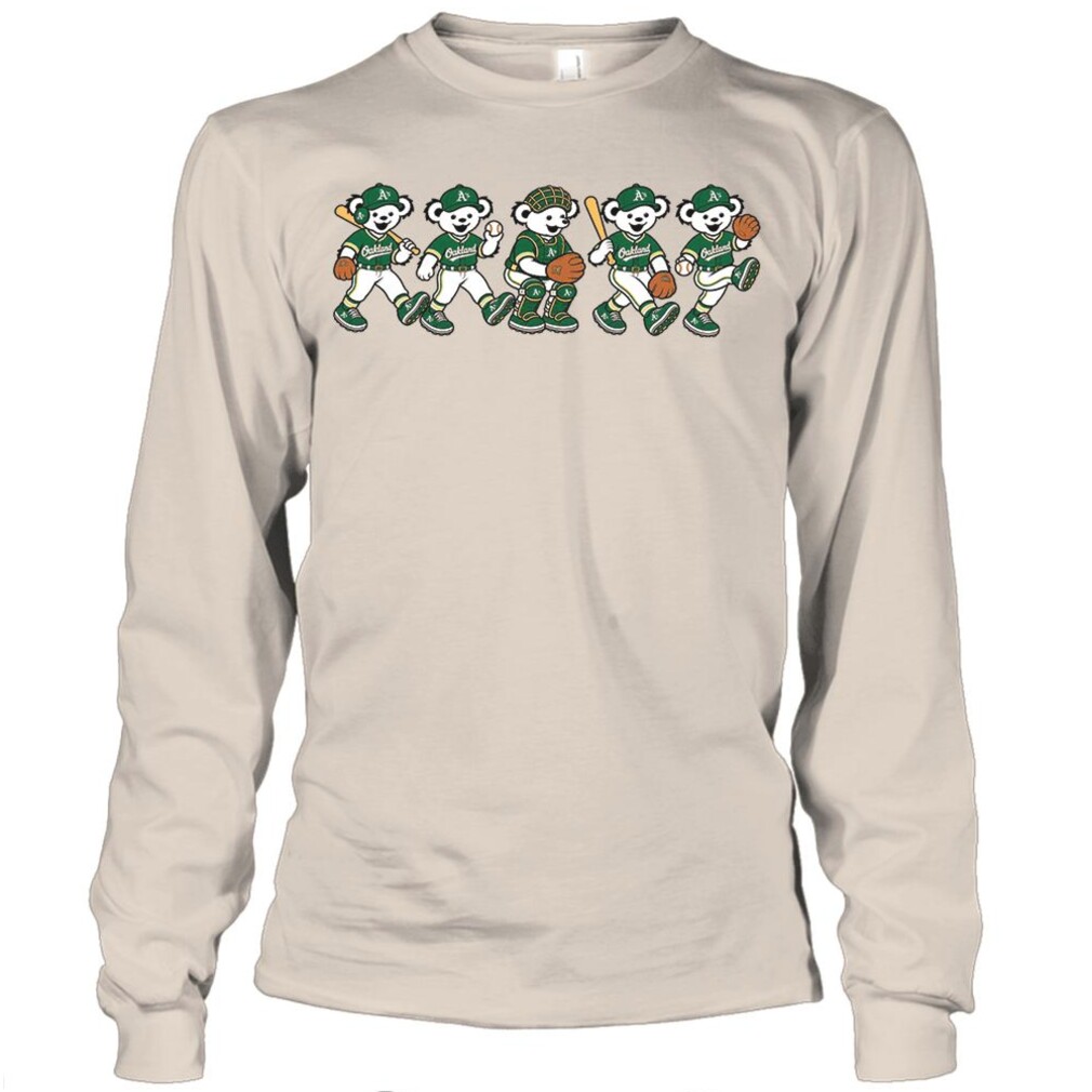 Oakland Baseball Marching Bears Retro Game Day Graphic Shirt Oakland Baseball Marching Bears Retro Game Day Graphic Shirt