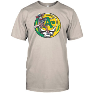 Oakland Baseball Skeleton Uncle Sam Swingin A's Shirt