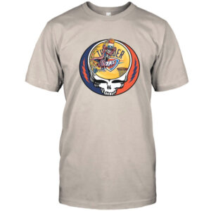 Oklahoma City Thunder Skeleton Basketball Steal Your Face Shirt