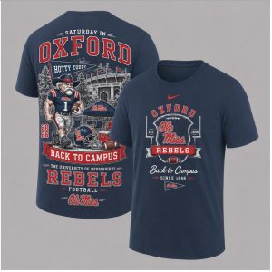 Ole Miss Rebels Football Saturday in Oxford Shirt