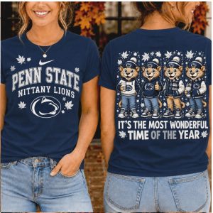 Penn State Nittany Lions Mascot Most Wonderful Time Shirt