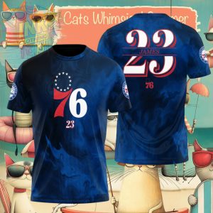 Philadelphia 76ers James Basketball Shirt Shirt