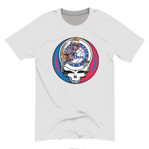 Philadelphia 76ers Skeleton Basketball Steal Your Face Shirt