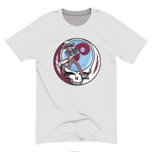 Philadelphia Baseball Grateful Skull Uncle Sam Shirt