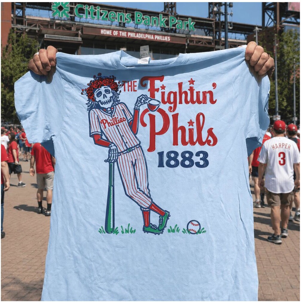 Philadelphia Phillies Skeleton The Fightin Phils Shirt Philadelphia Phillies Skeleton The Fightin Phils Shirt