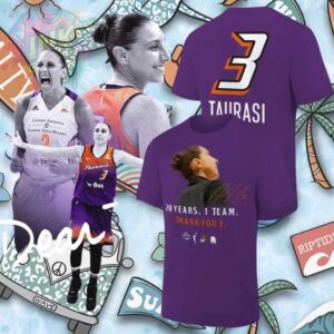 Phoenix Basketball Diana Taurasi 20 Years 1 Team Tribute Shirt.jfif