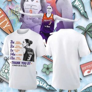 Phoenix Basketball Diana Taurasi Thank You Career Tribute Shirt.jfif