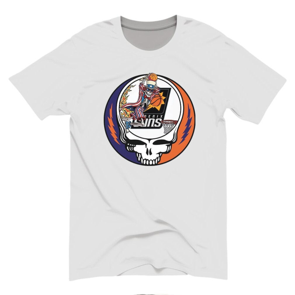 Phoenix Suns Skeleton Basketball Steal Your Face Shirt Phoenix Suns Skeleton Basketball Steal Your Face Shirt
