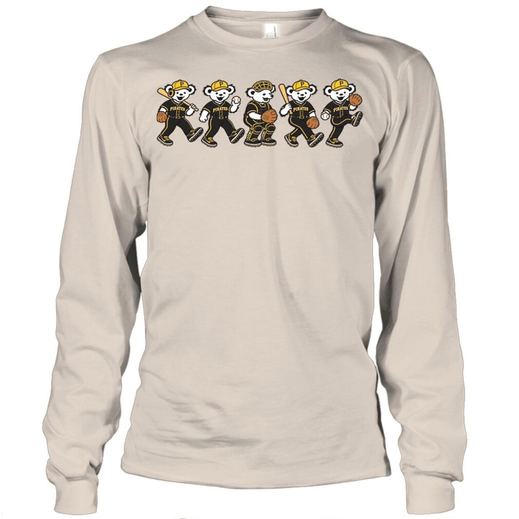 Pittsburgh Baseball Team Walking Bear Mascots Game Day Fan Shirts Pittsburgh Baseball Team Walking Bear Mascots Game Day Fan Shirts