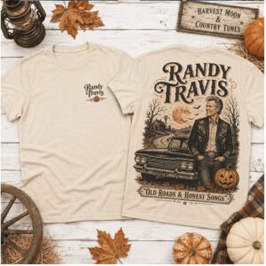 Randy Travis Old Roads And Honest Songs Country Music Shirt