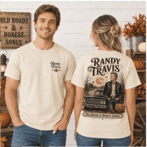 Randy Travis Old Roads And Honest Songs Country Music Shirt
