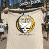 San Diego Baseball Marching Bears Vintage Tailgate Graphic Shirt San Diego Baseball Marching Bears Vintage Tailgate Graphic Shirt
