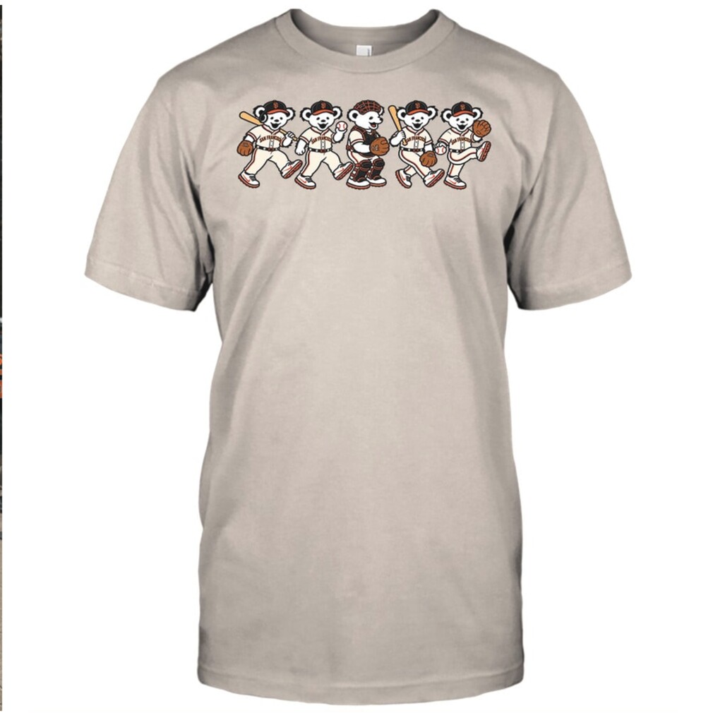 San Francisco Baseball Marching Bears Retro Game Day Graphic Shirt San Francisco Baseball Marching Bears Retro Game Day Graphic Shirt