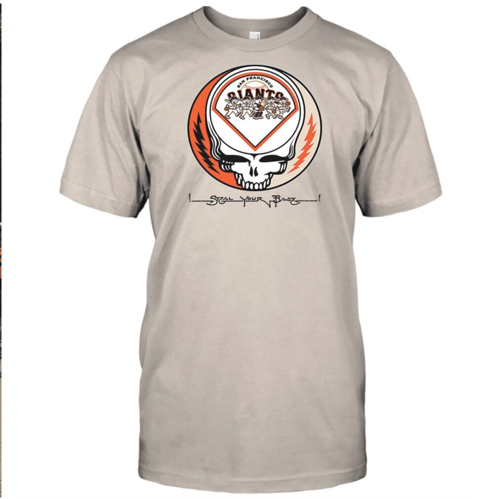 San Francisco Giants Skeleton Steal Your Base Vintage Graphic Shirts San Francisco Giants Skeleton Steal Your Base Vintage Graphic Shirts