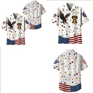 Seabees Eagle 250th Anniversary Flag Shirt