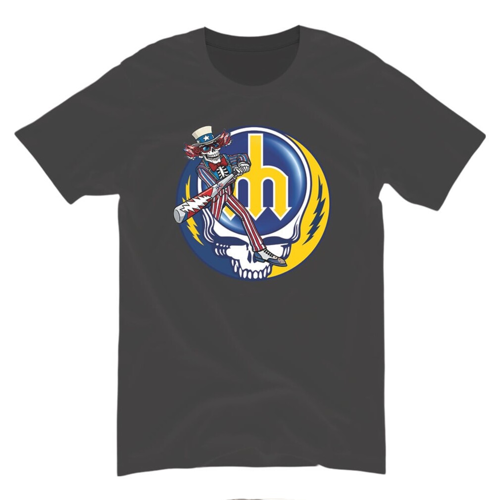 Seattle Baseball Skeleton Uncle Sam Team Logo Shirt Seattle Baseball Skeleton Uncle Sam Team Logo Shirt