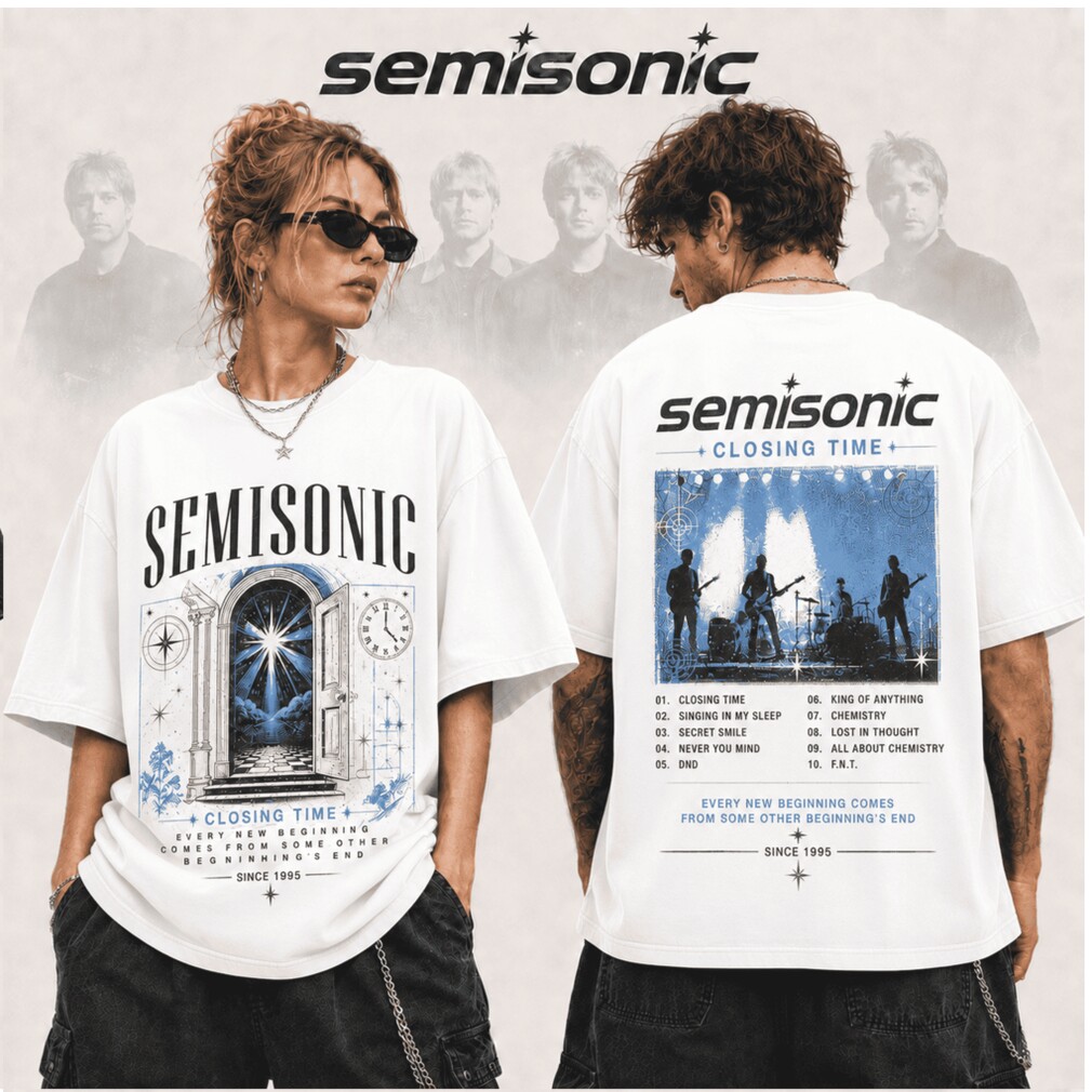 Semisonic Closing Time Retro Graphic Vintage Band Shirt Semisonic Closing Time Retro Graphic Vintage Band Shirt