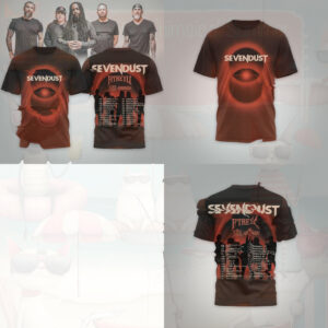 Sevendust Atreyu Fire From The Memory Tour Rock Band Shirt