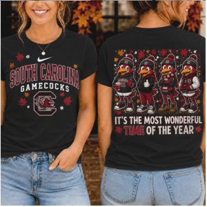 South Carolina Gamecocks Cocky Mascot Fall Football Shirt