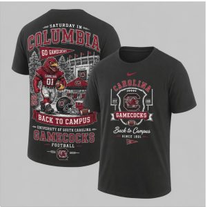 South Carolina Gamecocks Mascot Saturday In Columbia Football Shirt