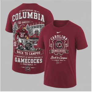 South Carolina Gamecocks Mascot Saturday In Columbia Football Shirt