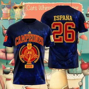 Spain National Football Team Campeones World Cup Shirt