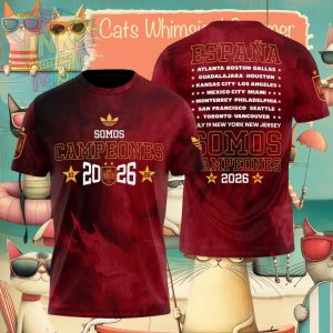 Spain National Football Team Somos Campeones Shirt