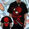 Spider Man Web Design Graphic Shirt Spider Man Web Design Graphic Shirt