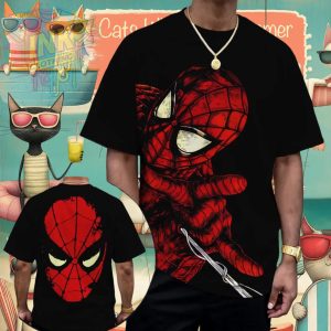 Spider Man Red Suit Vintage Character Shirt