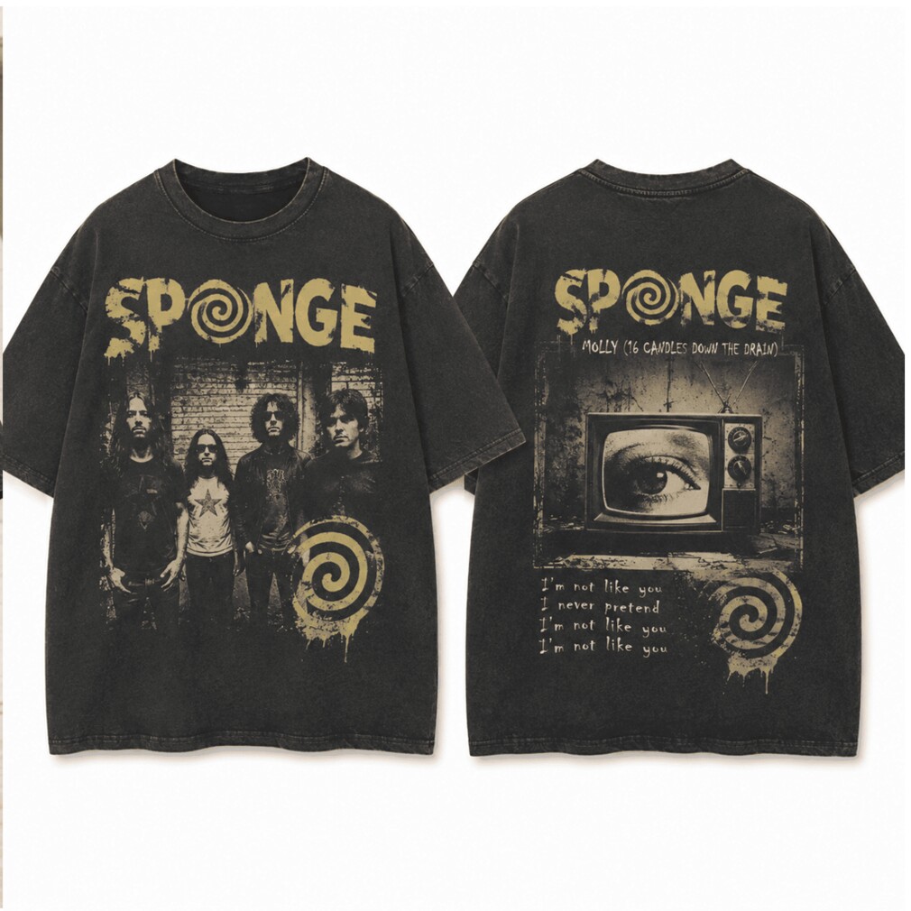 Sponge Band Molly Sixteen Candles Down The Drain Retro Shirt Sponge Band Molly Sixteen Candles Down The Drain Retro Shirt