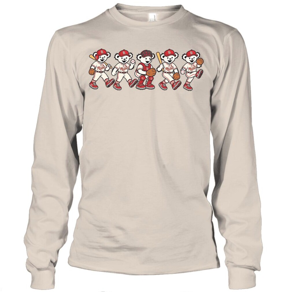 St Louis Baseball Marching Bears Retro Game Day Graphic Shirts St Louis Baseball Marching Bears Retro Game Day Graphic Shirts