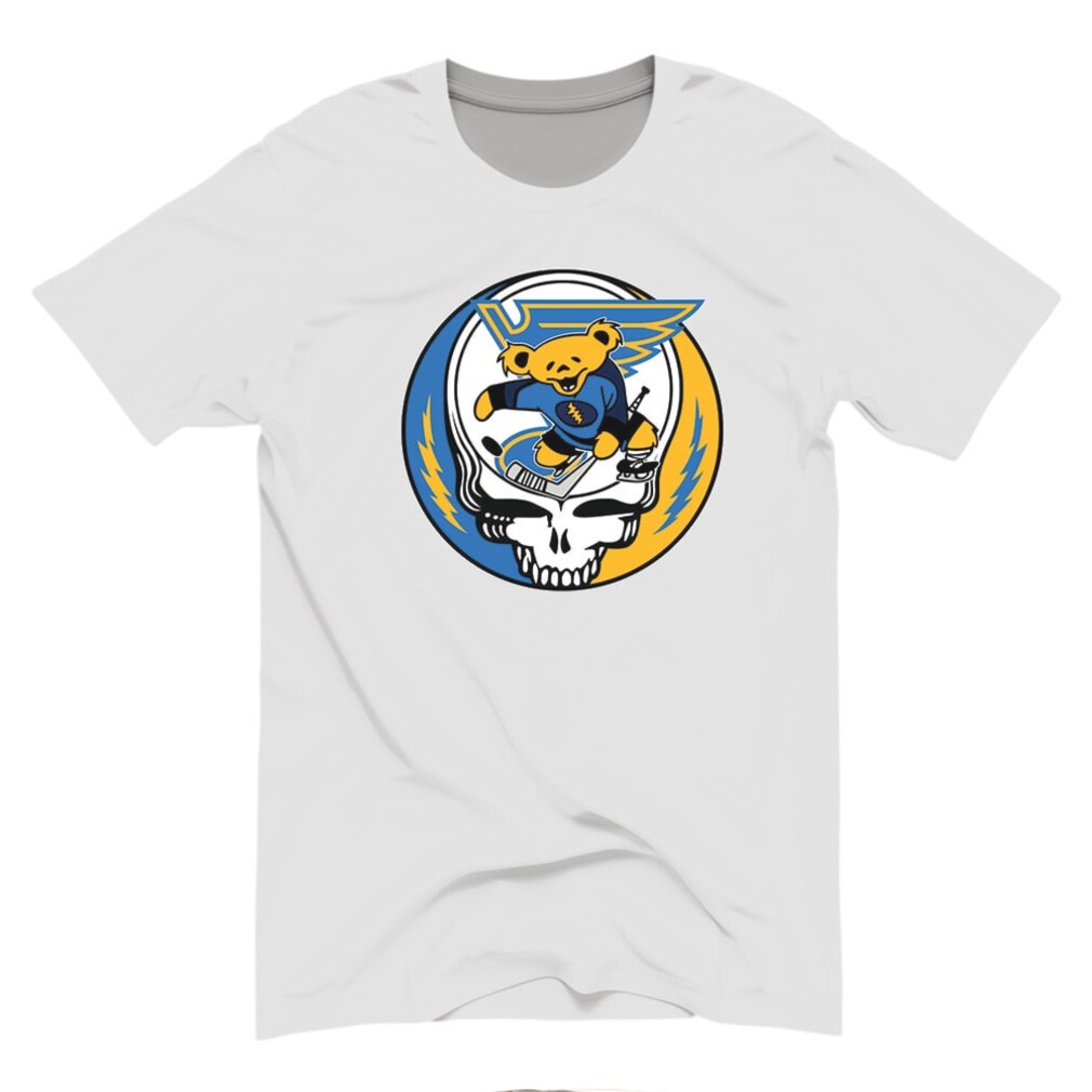 St Louis Hockey Bear Skull Shirt St Louis Hockey Bear Skull Shirt