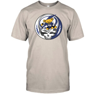 St. Louis Hockey Blue Note Dancing Bear Hoodie Shirt
