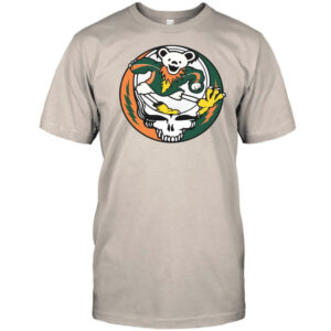 Steal Your Face Dancing Bear Skull Tie Dye Shirt